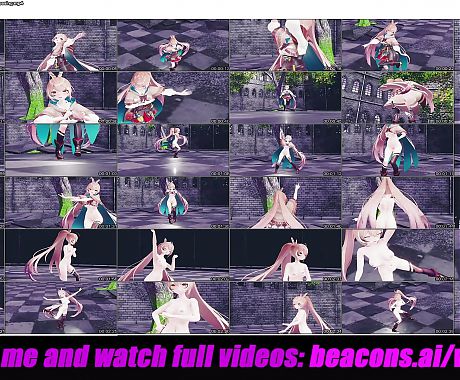 Mumei - Cute Dance + Gradual Undressing (3D HENTAI)